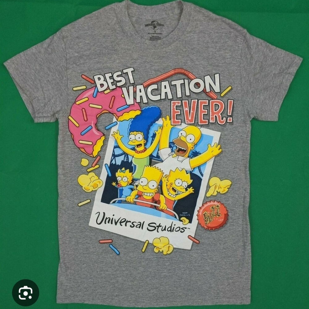 Universal Studios Gray Graphic Tee. Brand New With Tags.